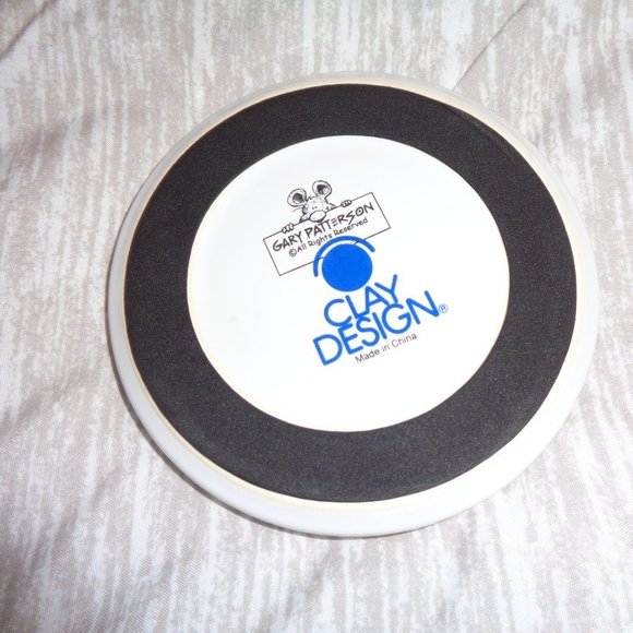 SET Of 4 Gary Patterson Clay Design Cat Coasters - Picture 7 of 9